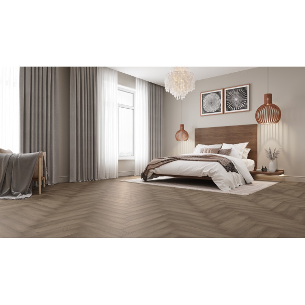 SPC ламинат Alpine Floor Light Parquet дуб насыщенный 13-7-3