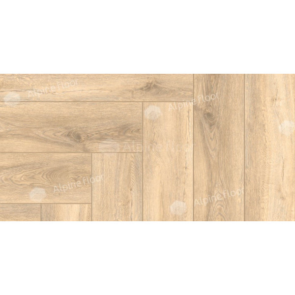 SPC ламинат Alpine Floor Light Parquet Дуб Ригель ЕСО 13-24-1