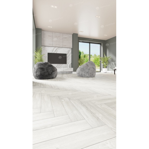 ПВХ плитка Alpine Floor Parquet LVT Дуб Арктик ECO 16-4-1