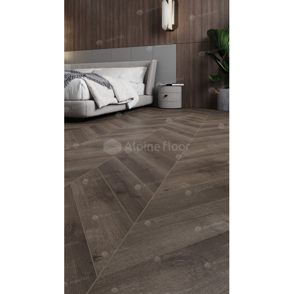 SPC ламинат Alpine Floor Chevron Дуб Антарес ECO 18-9-2