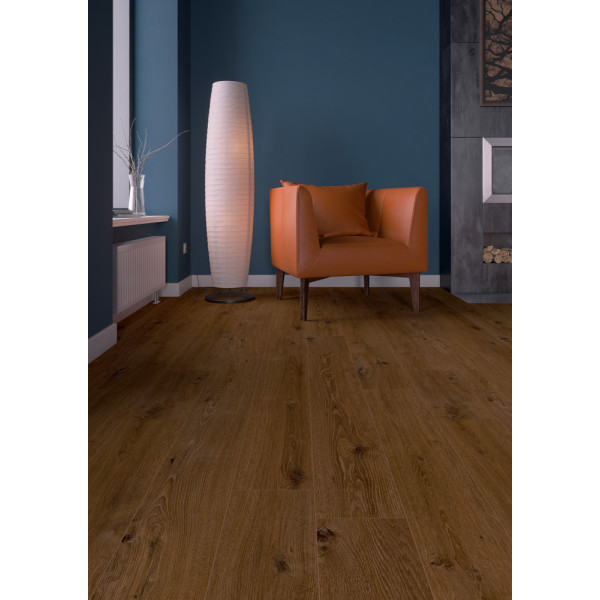 Кварц виниловый ламинат Clix Floor Classic Plank Дуб классический коричневый CXCL40066-1