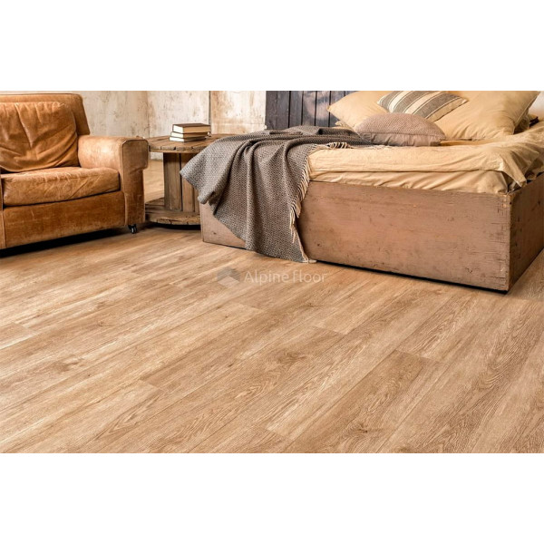 Кварц виниловый ламинат Alpine Floor Grand Sequoia Superior ABA Миндаль ECO 11-603-1