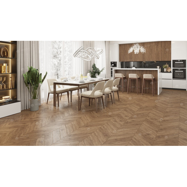 SPC ламинат Alpine Floor Chevron Гевуина ECO 18-10-1