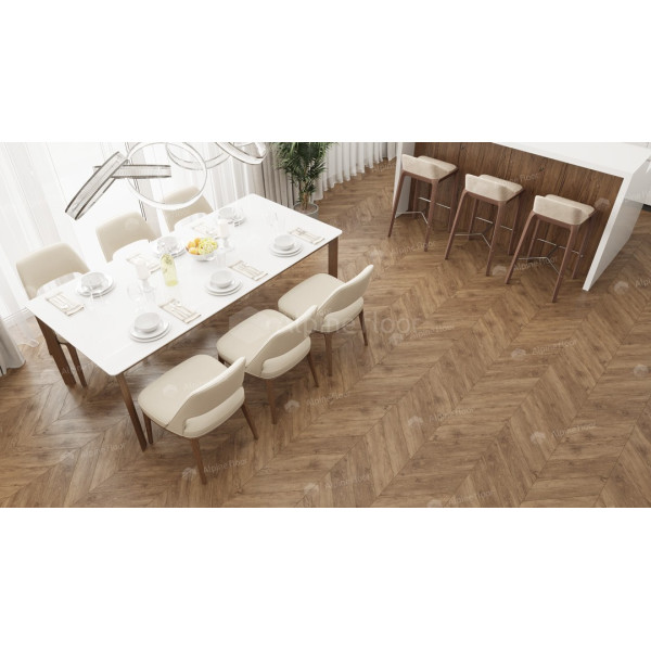 Кварц виниловый ламинат Alpine Floor Chevron Гевуина ECO 20-10-3