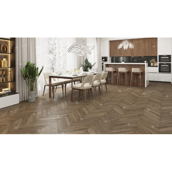 SPC ламинат Alpine Floor Chevron Дуб Насыщенный ECO 18-4-4