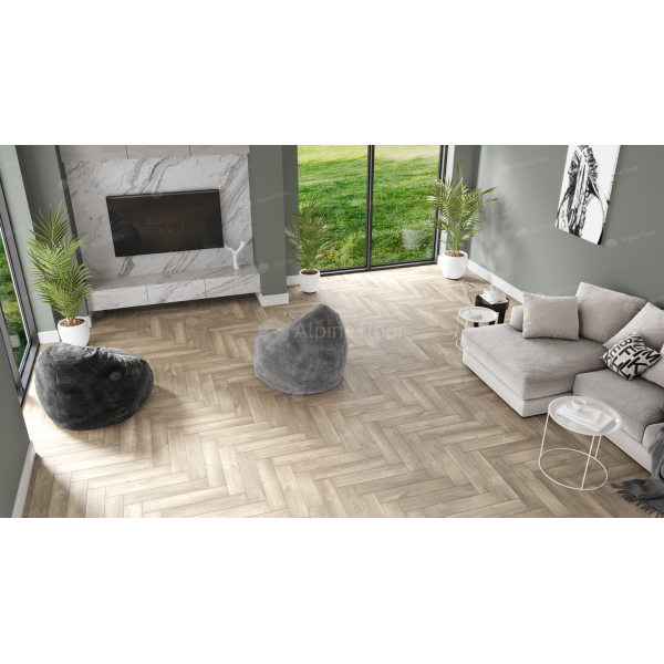 SPC ламинат Alpine Floor Parquet Premium Дуб Натуральный Отбеленный ECO 19-5-3