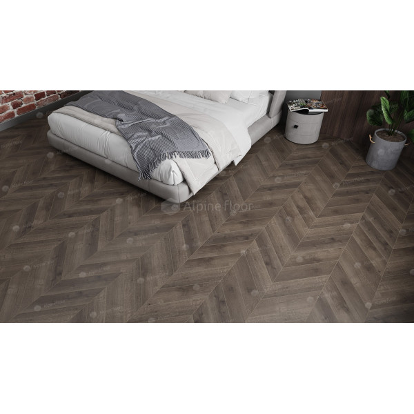 SPC ламинат Alpine Floor Chevron Дуб Антарес ECO 18-9-4