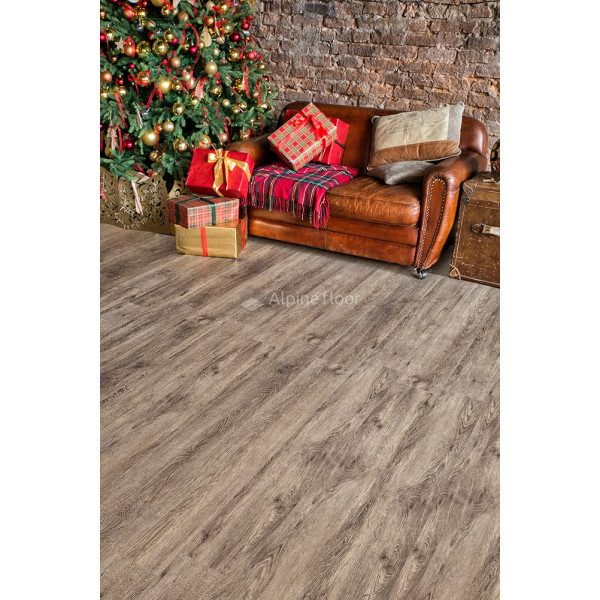 ПВХ плитка Alpine Floor Grand Sequoia LVT Венге Грей ECO11-802